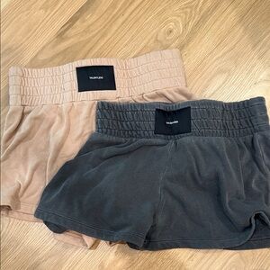 Women's Talentless Shorts - Black and Tan